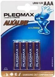 Батарейки Pleomax Alkaline LR03, AAA (4/48) BL