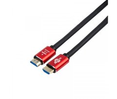 Кабель Atcom HDMI-HDMI Red/Gold ver 2.0, 3m. for 4K (24943)