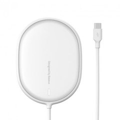 БЗП Baseus QI Light Magnetic Wireless for Phone (15W, iPhone 12) (WXQJ-02) white