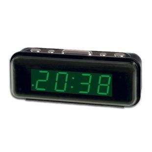 Годинник мережевий 738-2 зелені, 220V