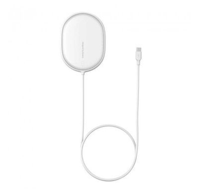 БЗП Baseus QI Light Magnetic Wireless for Phone (15W, iPhone 12) (WXQJ-02) white
