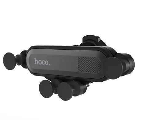 Автотримач HOCO CA51 Air outlet gravity, black