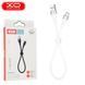 Кабель microUSB XO NB179, 2.4A, 0.25m., black