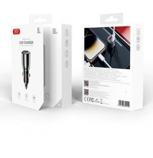 АЗП XO CC58 Car Charger USB/Type-C Port PD95W black
