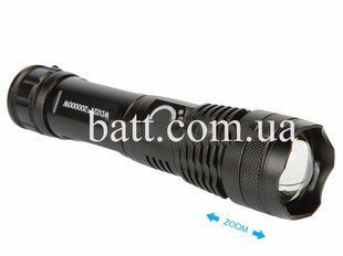 Ліхтар ручний WD221/X71A-P50, zoom, 1x18650/3xAAA, заряд від microUSB
