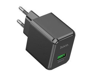 МЗП HOCO CS12A Ocean (1xUSB, QC 3.0, 3A, 18W) Black