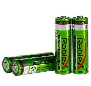 Батарейки Rablex Alkaline LR6, AA (4/60/720)