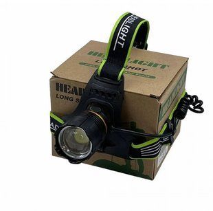 Ліхтар на голову BL-A13-3-P360, 3x18650, zoom, ЗП Type-C