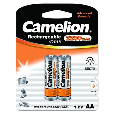 Акумулятор Camelion R6/2bl 2200mAh Ni-MH