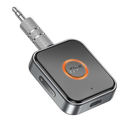 FM-модулятор Borofone BC55 Suave car AUX BT receiver black