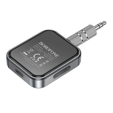 FM-модулятор Borofone BC55 Suave car AUX BT receiver black