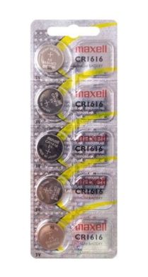 Батарейки літієві Maxell CR 1616 1 BL (Japan)