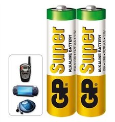 Батарейки GP 15A-S2 Super Alkaline LR6, АА, трей 2/40/1000