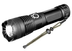 Ліхтар ручний X71-P50, zoom, 1x26650, індикація заряду, заряд від microUSB