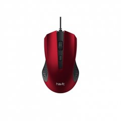 Миша дротова HAVIT HV-MS752 USB, black-red