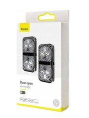 Індукційна LED підсвітка дверей авто BASEUS Door open warning light (2 шт.) (CRFZD-01) (black)