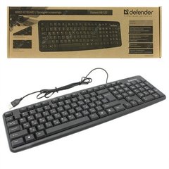 Клавіатура комп'ютерна DEFENDER Element HB-520 USB B чорна