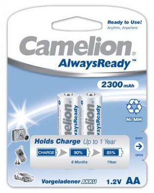 Акумулятор Camelion R6/2bl 2300mAh Ni-MH (Always Ready)