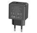 МЗП HOCO SC12A Ocean 1хUSB QC3.0 18W Black 10011709 фото 2