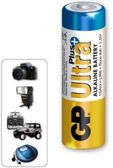 Батарейки GP 15AUP-S2 Ultra alkaline Plus LR6, трей 2/40/200/1000