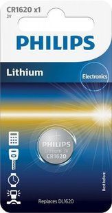 Батарейки літієві Philips CR 1620/1bl