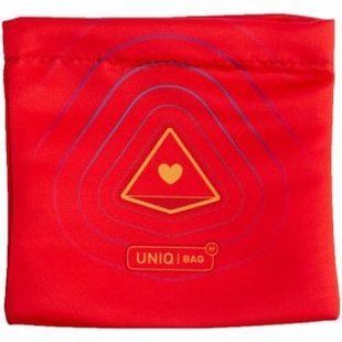 Мішечок Uniqbag 15 Magnetic Wave (червоний) (99)