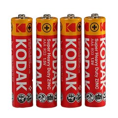 Батарейки Kodak R03, AAA (4/60/2400)