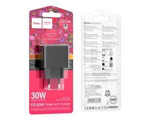 МЗП HOCO CS15A Ocean (1xType-C, QC 3.0, 3A, 30W) black