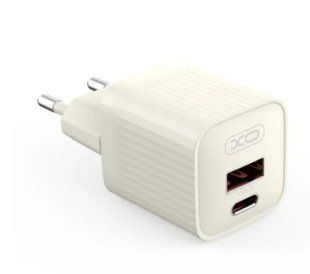 МЗП XO L147 PD20W (1x Type-C+1xUSB), Beige