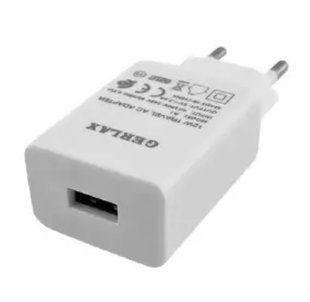 МЗП Gerlax A1S (1xUSB, 2.4A) white тех.пак. (16986)