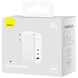 МЗП комплект Baseus GaN5 Pro з кабелем Type-C to Type-C Fast Charger 2C+U 140W EU 1m. White 10012265 фото 1