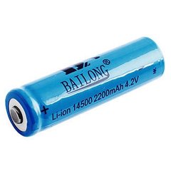 Акумулятор 14500 Bailong 1300mAh (Li-ion) blue