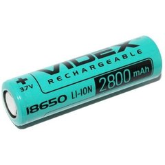 Акумулятор 18650 Videx 2800mAh (28A) високотокові (Li-ion)