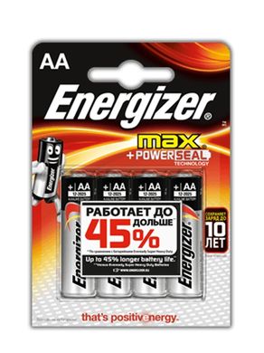 Батарейки Energizer MAX AA (LR6)