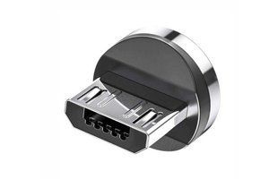 Головка для магнітного кабелю microUSB (кругла)