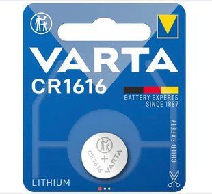 Батарейки літієві Varta CR 1616 (1/10) BL