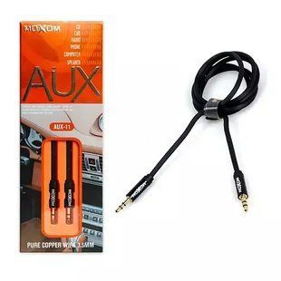 Кабель AUX - AUX Moxom AUX-11 black