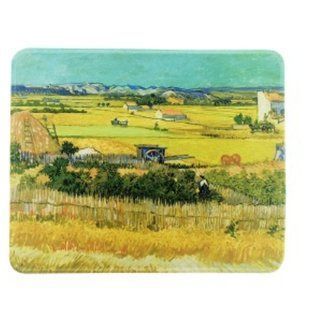 Килимок для миші 210x250mm. Ван Гог Жатва з боковою прошивкою (24237)