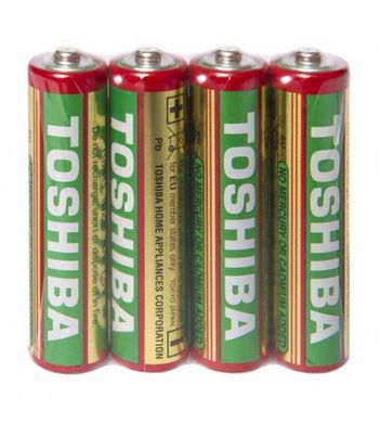 Батарейки Toshiba R03, AAA (4/40/200) BL