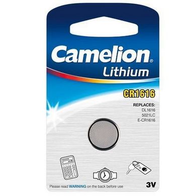 Батарейки літієві Camelion CR 1616 / 1 BL