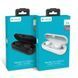 Гарнітура вакуумна Bluetooth TWS Celbrat W5, (BT5.0, 400mAh/60mAh) black