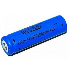 Акумулятор 14500 Bailong 4800mAh (Li-ion) blue