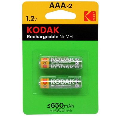 Акумулятор Kodak R03/2bl 650mAh Ni-MH (2/20)