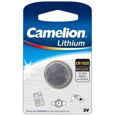 Батарейки літієві Camelion CR 1620 / 1 BL