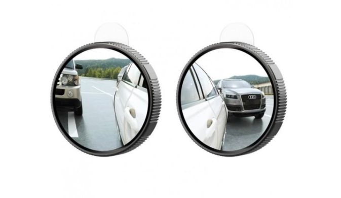 Дзеркало додаткове для огляду сліпих зон автомобіля XO CZ005 (black)