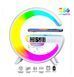 Light Sound Machine G63, RGB нічник, годинник, бездротова зарядка, Bluetooth колонка 10011182 фото 1