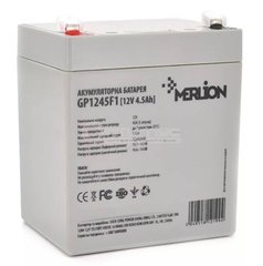 Акумулятор Merlion AGM GP1245F1 (12V, 4,5Ah) (90*70*95/100)