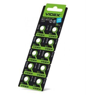 Батарейки для годинників Videx AG 11 (LR721) BL