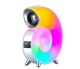 Light Sound Machine N70, RGB нічник, годинник, Bluetooth колонка