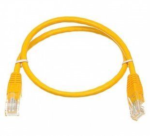 Патч-корд UTP, RJ45, Cat.6, мідь, довжина 3м, жовтий, 1 ГБ/с (12154)